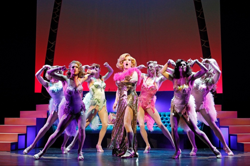 La Cage aux Folles 2014 The Production Company, Todd McKenney and Les Cagelles